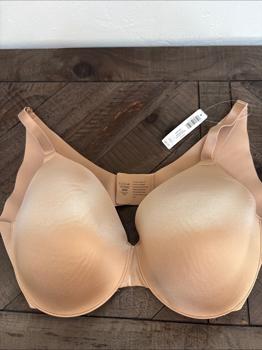 Sonoma Beige Nude T-Shirt Bra with Smooth Molded Cups
